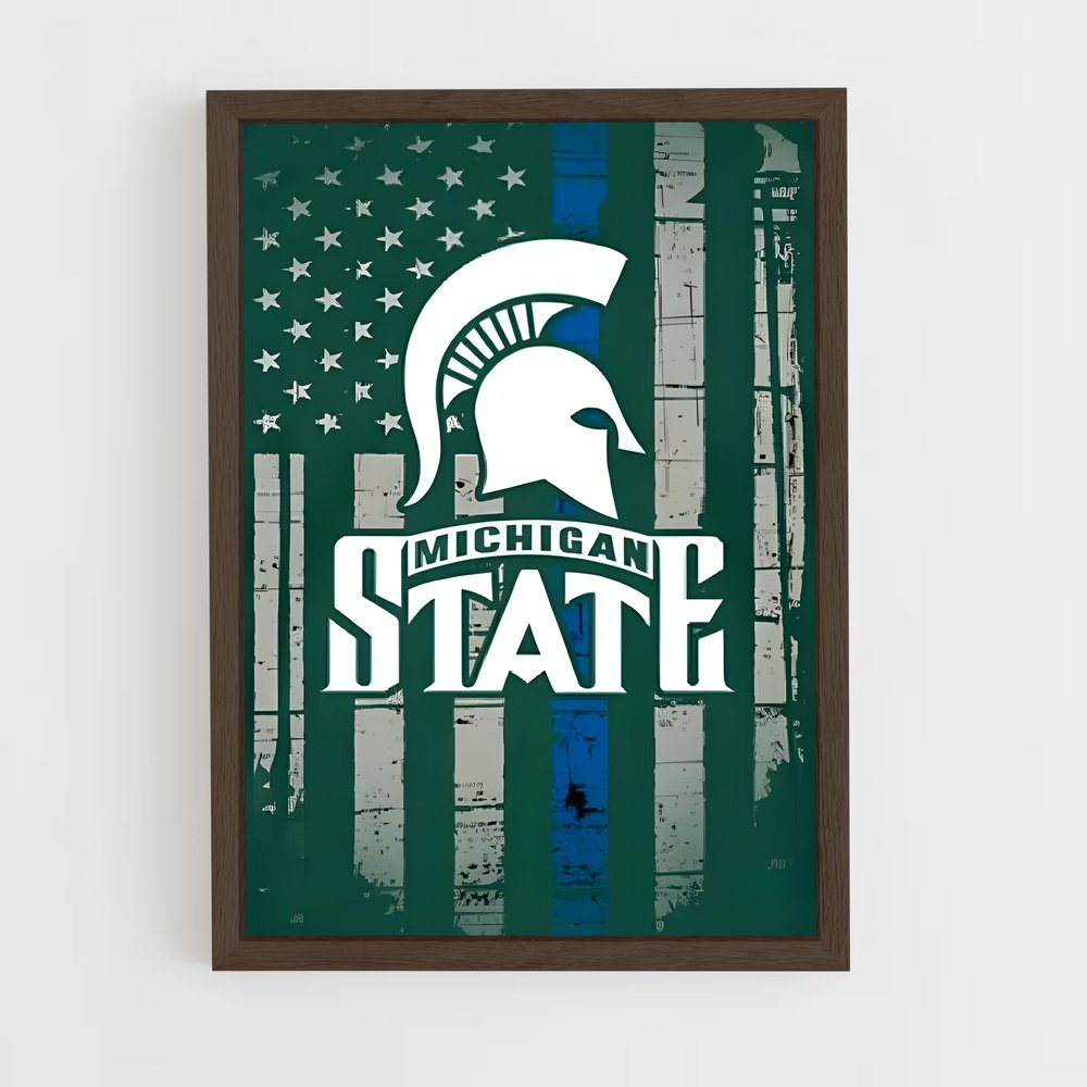 Poster Spartans Forever – affiche Basketball (vue 5)